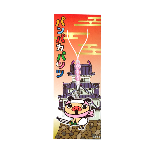 パンパカパンツ 和柄アクリルストラップ/忍者