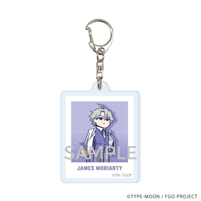 アニメ「Fate/Grand Order 藤丸立香はわからない」BOUQUETver. アクリルキーホルダー(ジェームズ・モリアーティ(ルーラー))