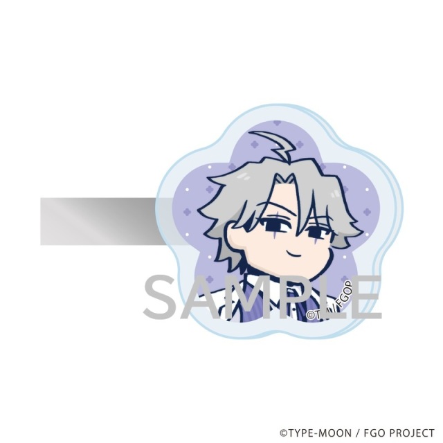 アニメ「Fate/Grand Order 藤丸立香はわからない」BOUQUETver. 前髪クリップ(ジェームズ・モリアーティ(ルーラー))