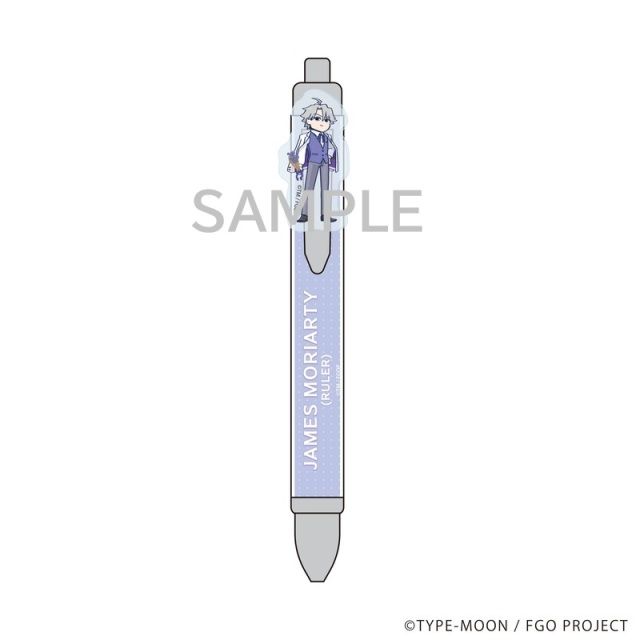 アニメ「Fate/Grand Order 藤丸立香はわからない」BOUQUETver. アクリルつきボールペン(ジェームズ・モリアーティ(ルーラー))
