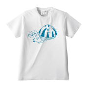 「朝だよ！貝社員」 アサリ Tシャツ