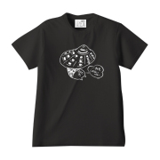 「朝だよ！貝社員」 カモ貝 Tシャツ