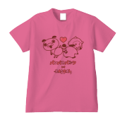 パンパカパンツ×ラスカル Tシャツ　ピンク