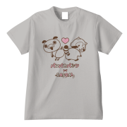 パンパカパンツ×ラスカル Tシャツ　ライトグレー