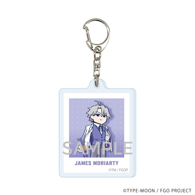 アニメ「Fate/Grand Order 藤丸立香はわからない」BOUQUETver. アクリルキーホルダー(ジェームズ・モリアーティ(ルーラー))