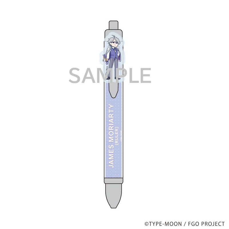 アニメ「Fate/Grand Order 藤丸立香はわからない」BOUQUETver. アクリルつきボールペン(ジェームズ・モリアーティ(ルーラー))