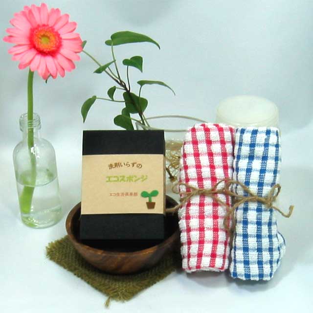 エコたわし　洗剤のいらないエコスポンジ