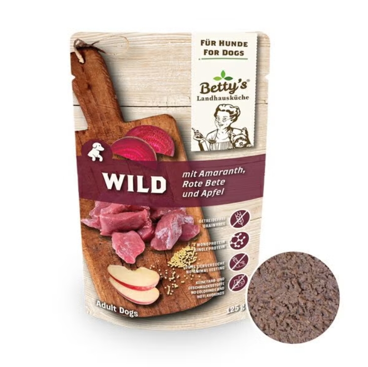 ベティおばあちゃん　鹿肉と猪