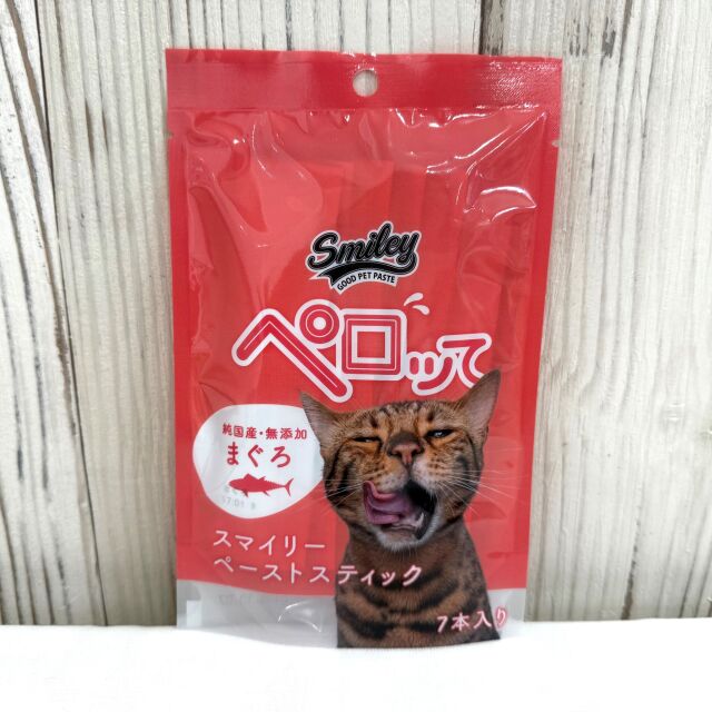 スマイリーキャット ペーストスティック ペロッて まぐろ 7本入り<