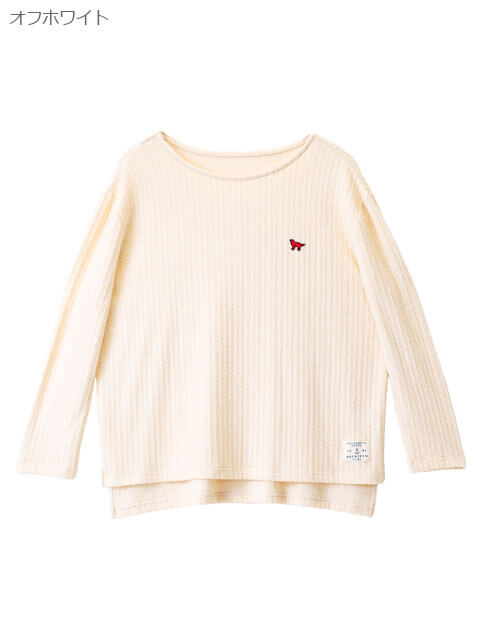 犬服ペアルック ジャガードケーブル DOG DEPT
