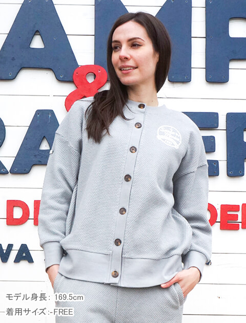 オニカノコボタンカーディガン   ブランドのドッグデプト/DOG DEPT