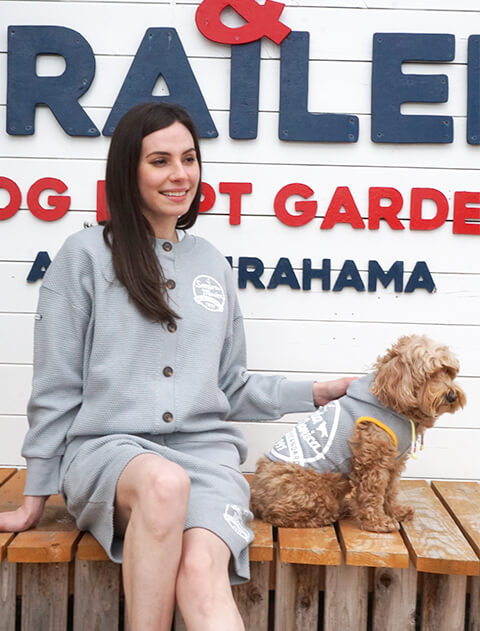 オニカノコボタンカーディガン   ブランドのドッグデプト/DOG DEPT