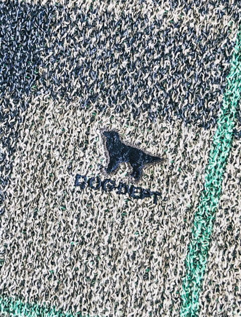 チェッククルーニット    ブランドのドッグデプト/DOG DEPT