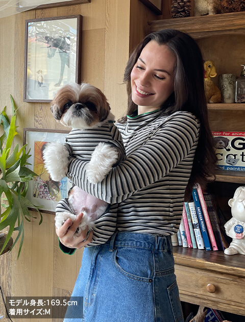 Dwarm リバーシブルタートル ブランドのドッグデプト/DOG DEPT