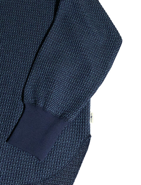 撚り糸配色ワッフルプルオーバー   ブランドのドッグデプト/DOG DEPT