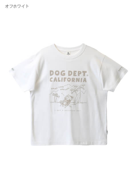 バケーションプリントTシャツ   ブランドのドッグデプト/DOG DEPT