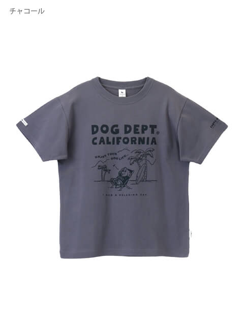 バケーションプリントTシャツ   ブランドのドッグデプト/DOG DEPT