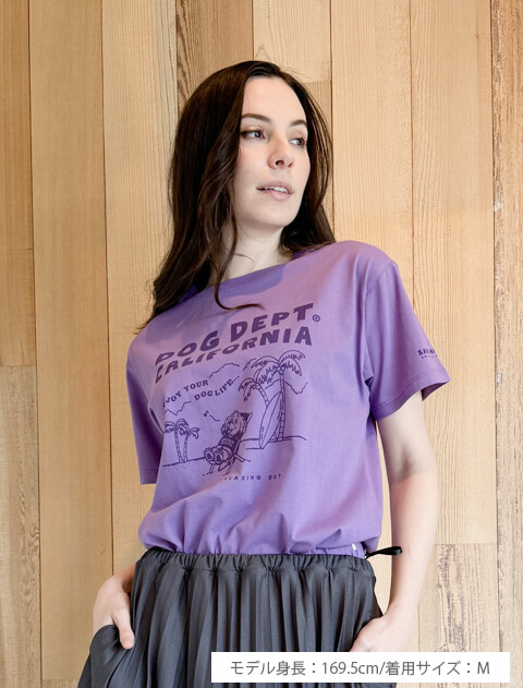 バケーションプリントTシャツ   ブランドのドッグデプト/DOG DEPT