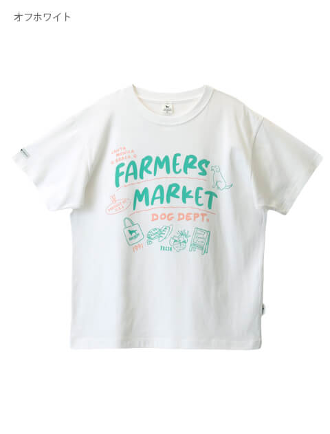farmers market Tシャツ   ブランドのドッグデプト/DOG DEPT