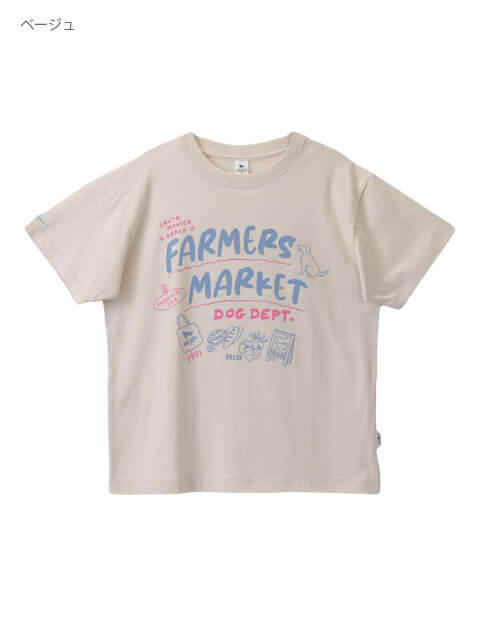 farmers market Tシャツ   ブランドのドッグデプト/DOG DEPT