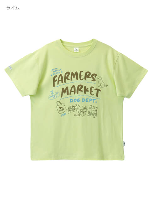 farmers market Tシャツ   ブランドのドッグデプト/DOG DEPT