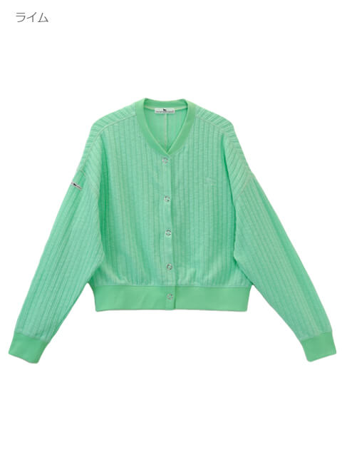 ポコポコストライプボタンカーディガン   ブランドのドッグデプト/DOG DEPT