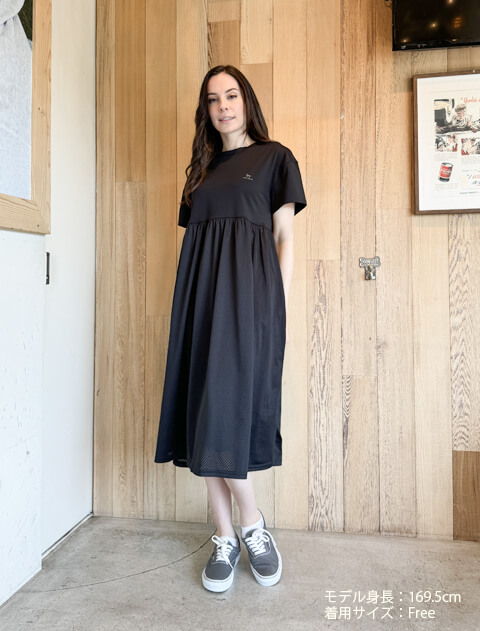 切り替えメッシュワンピース   ブランドのドッグデプト/DOG DEPT