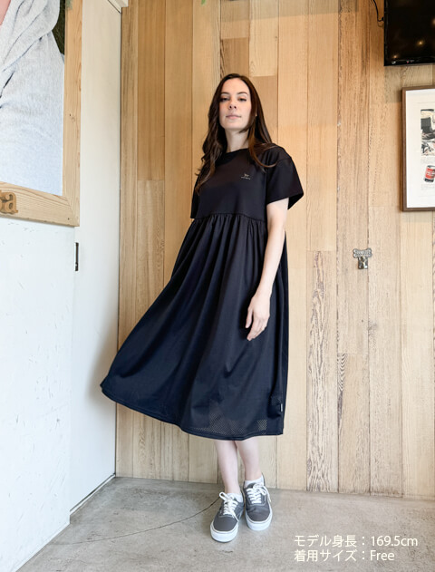 切り替えメッシュワンピース   ブランドのドッグデプト/DOG DEPT