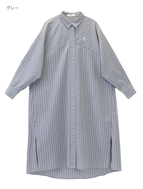 切り替えゆるシャツワンピース   ブランドのドッグデプト/DOG DEPT