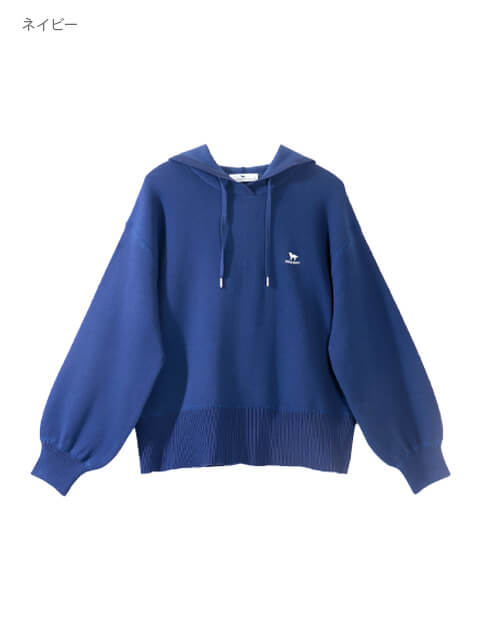 ニットプルパーカー   ブランドのドッグデプト/DOG DEPT