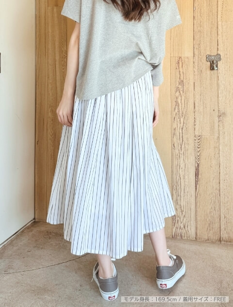 ⭐️DOG DEPT グレー 波模様 スカート フリーサイズ ⭐️DOG DEPT グレー 波模様 スカート フリーサイズ