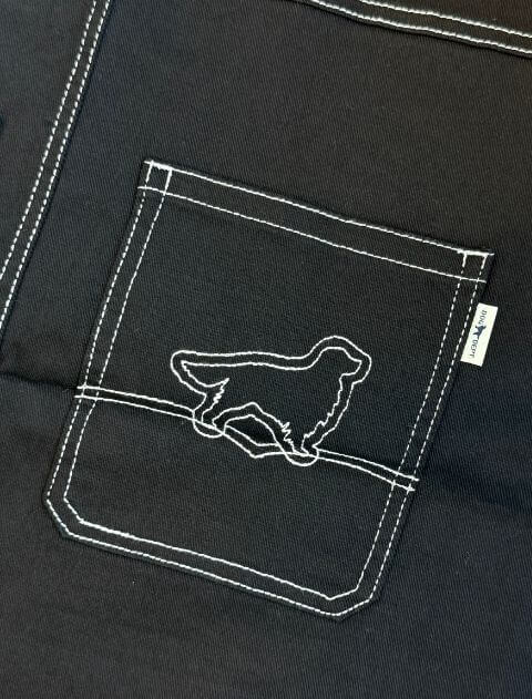 ワークディティールジャンパースカート ブランドのドッグデプト/DOG DEPT