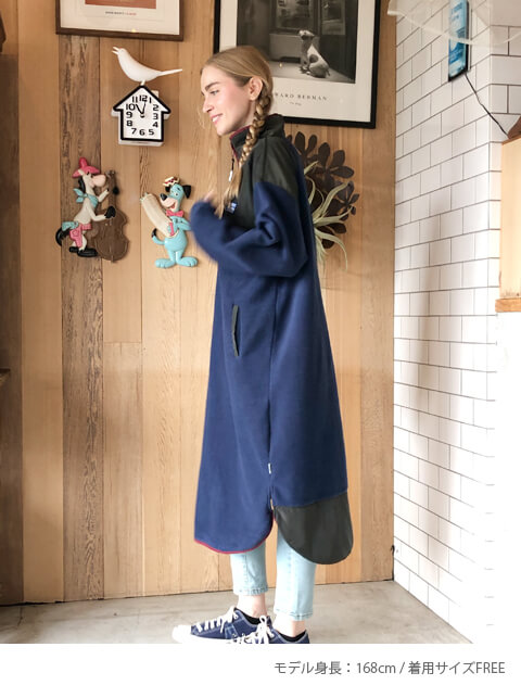 ソフトタッチフリースワンピース   ブランドのドッグデプト/DOG DEPT