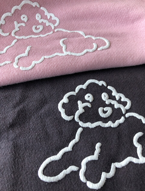 ハンドライティングドッグスウェット   ブランドのドッグデプト/DOG DEPT