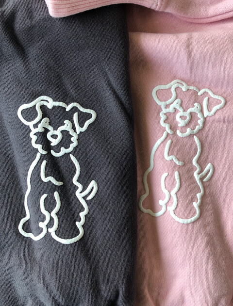 ハンドライティングドッグスウェット   ブランドのドッグデプト/DOG DEPT