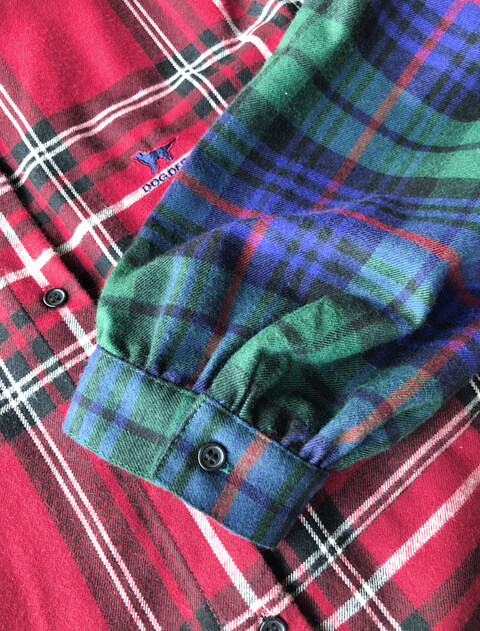 チェックプリーツワンピ   ブランドのドッグデプト/DOG DEPT