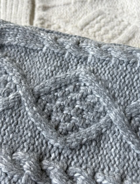 パッチワーククルーカーデ   ブランドのドッグデプト/DOG DEPT