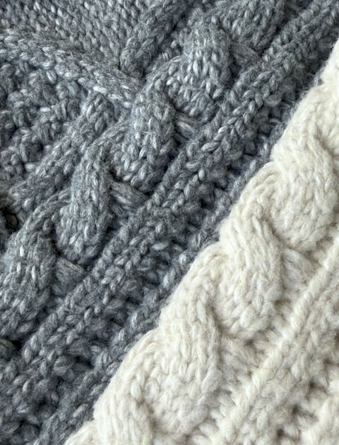 パッチワーククルーカーデ   ブランドのドッグデプト/DOG DEPT