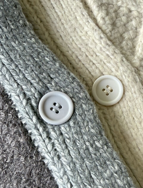 パッチワーククルーカーデ   ブランドのドッグデプト/DOG DEPT