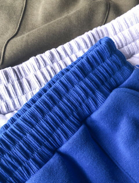 配色ステッチスウェットスカート ブランドのドッグデプト/DOG DEPT