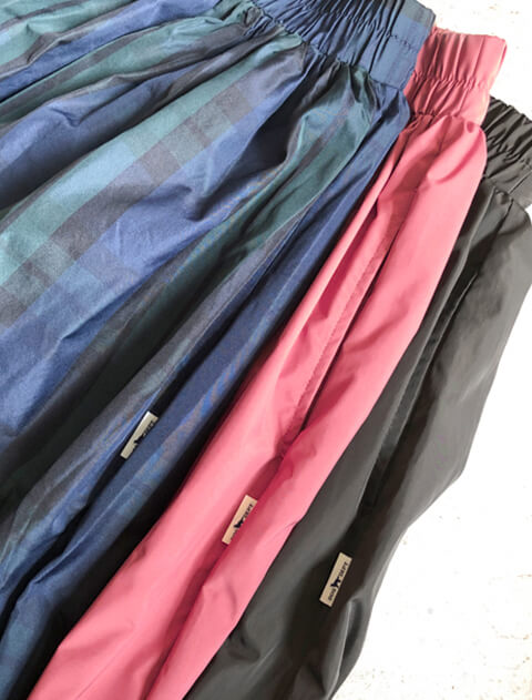 メモリータフタスカート ブランドのドッグデプト/DOG DEPT