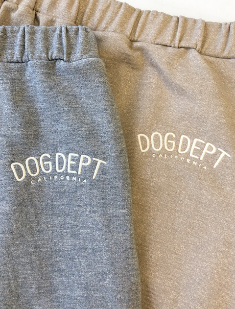 ラメ裏毛ナロースカート ブランドのドッグデプト/DOG DEPT