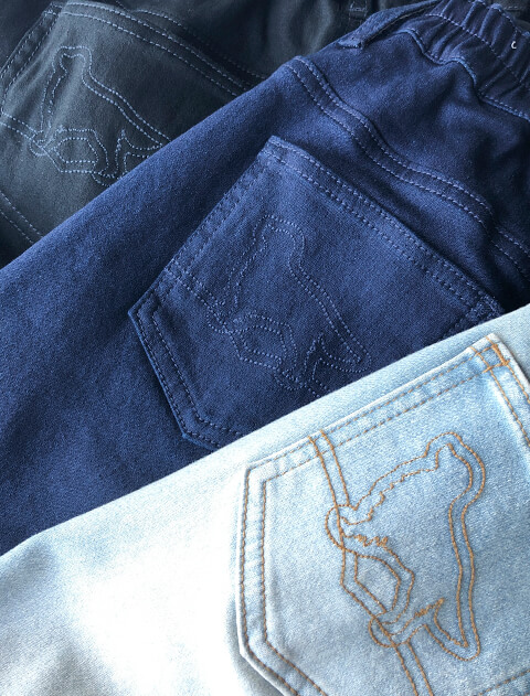 裏起毛ゆるフィットパンツ ブランドのドッグデプト/DOG DEPT