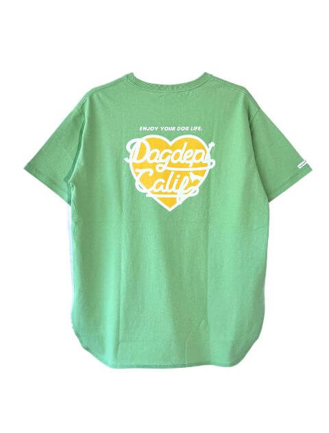 ハートロゴ　Tシャツ   ブランドのドッグデプト/DOG DEPT
