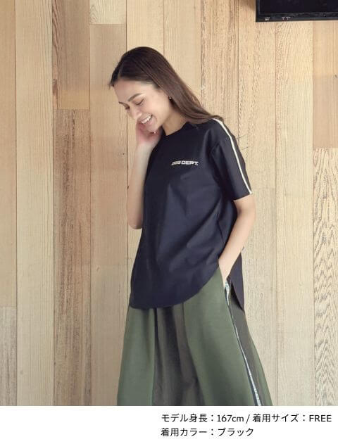 ドライタッチラインT   ブランドのドッグデプト/DOG DEPT