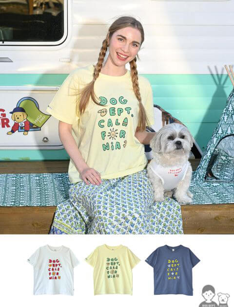 【WOMEN】ラフタッチロゴ　ベーシックTシャツ