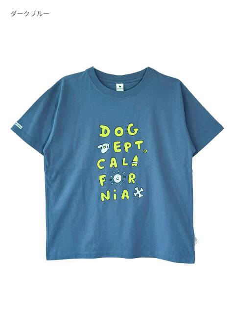 ラフタッチロゴ　ベーシックTシャツ   ブランドのドッグデプト/DOG DEPT