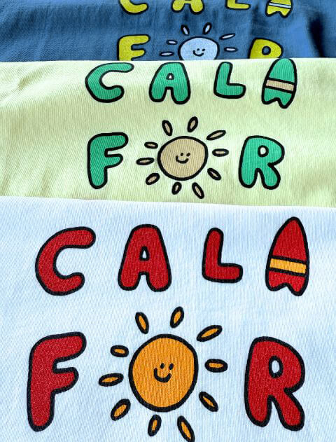 ラフタッチロゴ　ベーシックTシャツ   ブランドのドッグデプト/DOG DEPT