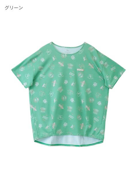 SANTAMONICAロゴラッシュチュニック   ブランドのドッグデプト/DOG DEPT