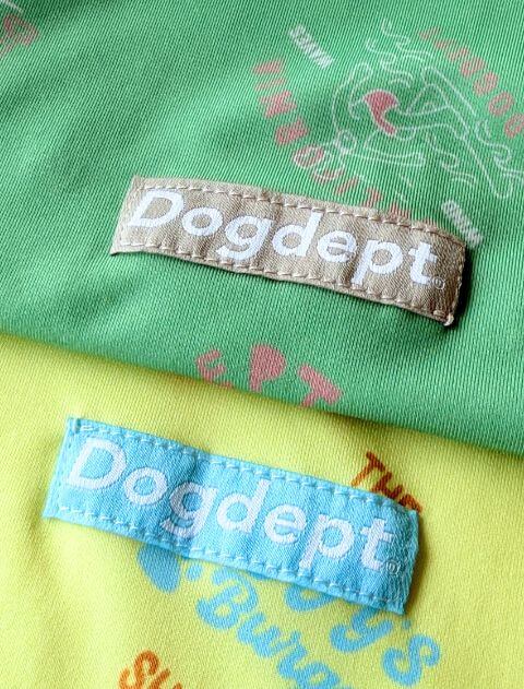 SANTAMONICAロゴラッシュチュニック   ブランドのドッグデプト/DOG DEPT